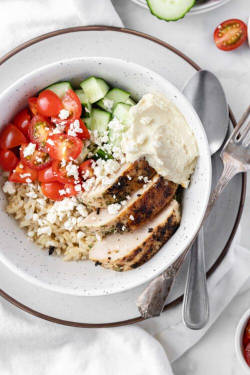 Greek Chicken Bowls – Macro Meals